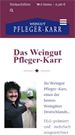 Mobile Screenshot of pfleger-karr.de